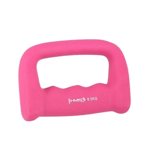 Анатомическая гантели 0.5 kg pink neoprene ck05 hms Thumbnail 3