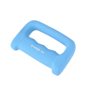Анатомическая гантели 1 kg light blue neoprene ck10 hms