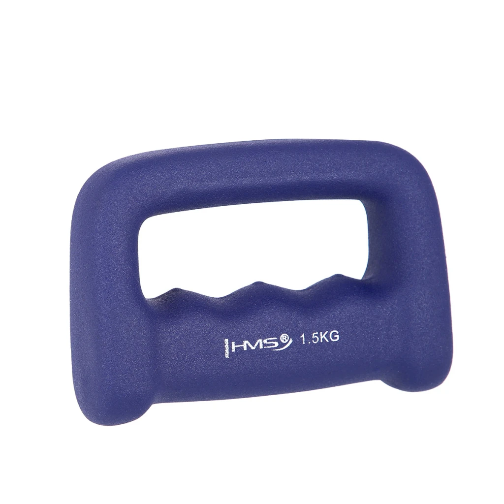 Анатомическая гантели 1.5 kg dark blue neoprene ck15 hms 3
