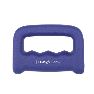 Анатомическая гантели 1.5 kg dark blue neoprene ck15 hms Thumbnail 2