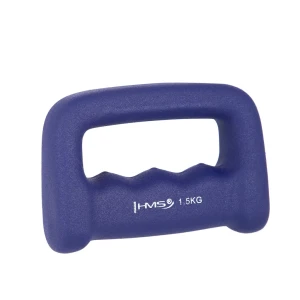 Анатомическая гантели 1.5 kg dark blue neoprene ck15 hms Thumbnail 3