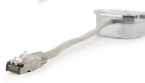 Splitter  rj-45 gembird pt. cablu ftp, cat5, rj-45 (t) | rj-45 (m) x 2, ecranat, metal, 1 buc, "nca-sp-02" Thumbnail 2