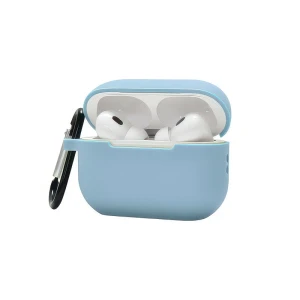 Чехол голубой для airpods 3