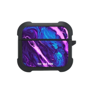 Husa marmura-3 pentru casti airpods pro 3