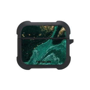 Чехол мрамор-7 для наушников airpods 4