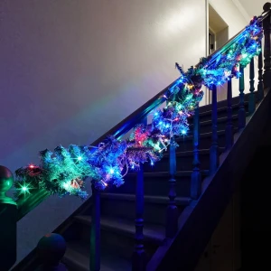 Ghirlanda, 100 lampi led, colorata, 10 m, xx-107 Thumbnail 4