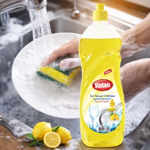Solutie pentru vesela vatan, lemon, 750 ml, m.08
