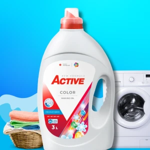 Detergent gel active, color, 3 l Thumbnail 2