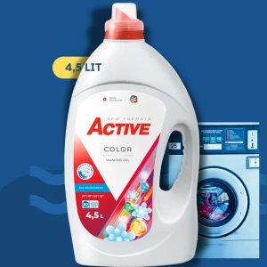 Detergent gel active, color, 4,5 l Thumbnail 2