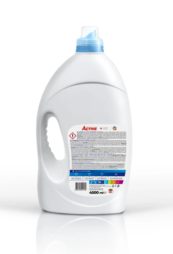 Гель для стирки active, universal, 4,5 л 2