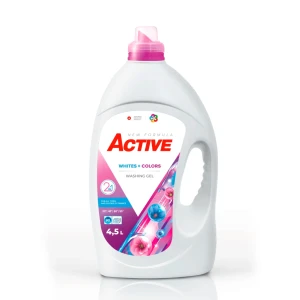 Гель для стирки active, whites + colors, 4,5 л Thumbnail 2