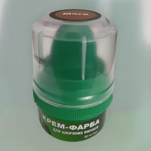 Crema pentru incaltaminte blyskavka, cu aplicator, maro, 50 ml