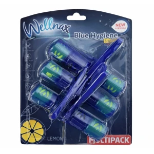 Odorizant-bloc wellnax, blue water, lemon, 3x50 g, 3 buc Thumbnail 2