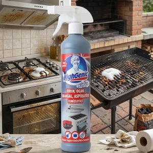 Solutie pentru gratar, cuptor, suprafete de bucatarie hg, 500 ml