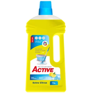 Solutie de curatat podele si pereti active, extra citrus, 1 l Thumbnail 2