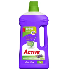 Solutie de curatat podele si pereti active, lilac alley, 1 l Thumbnail 2