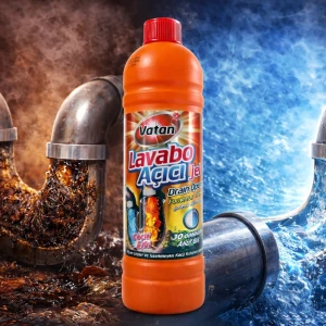 Гель для прочистки труб vatan, lavabo acici, 750 мл, g.71