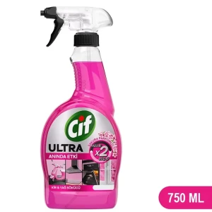 Detergent impotriva grasimii si murdariei cif, ultra, sakura, 750 ml