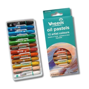 Карандаши пастельные vneeds, oil, 12 цветов Thumbnail 1