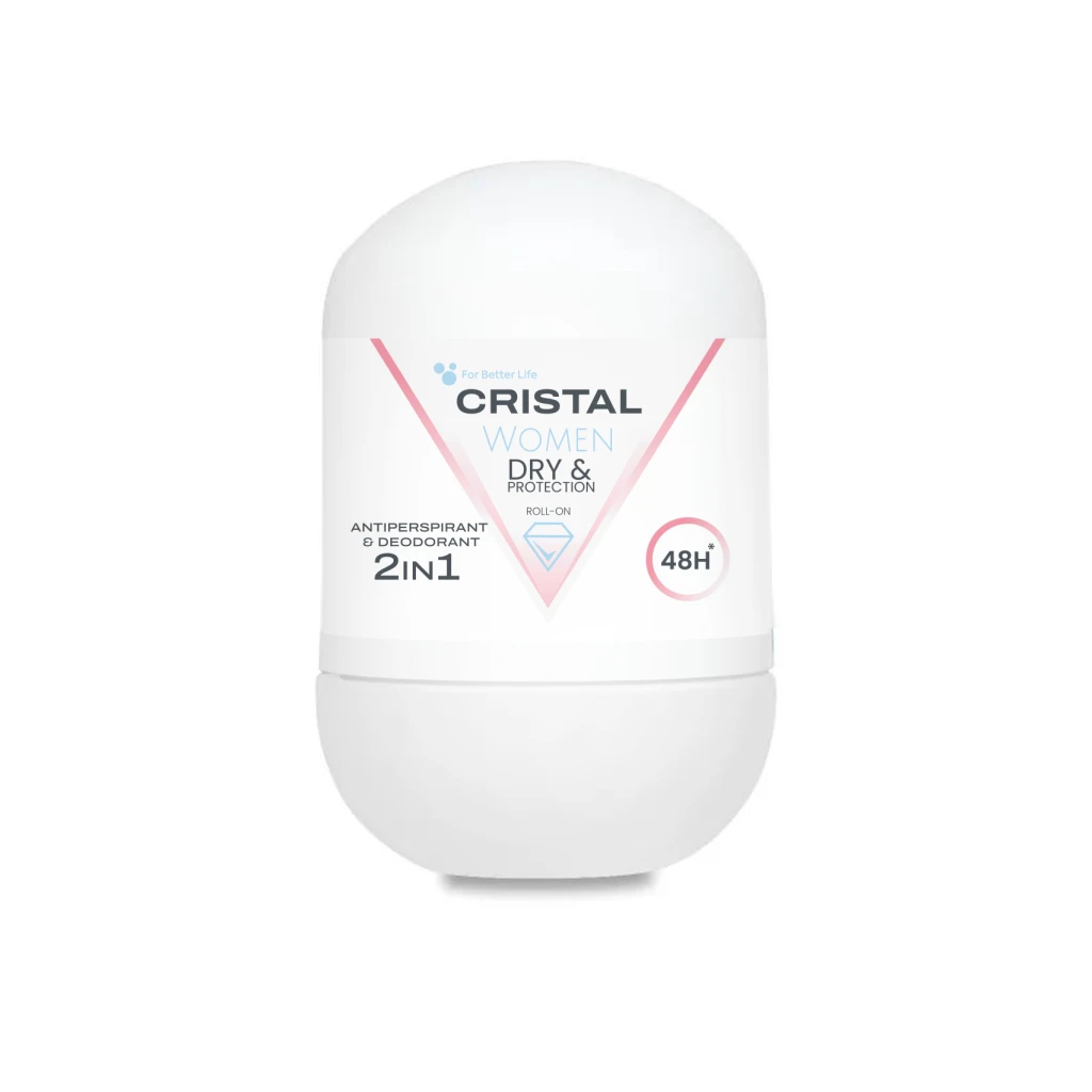 Deodorant-antiperspirant cristal women, cu bila 2 in 1, 50 ml 2