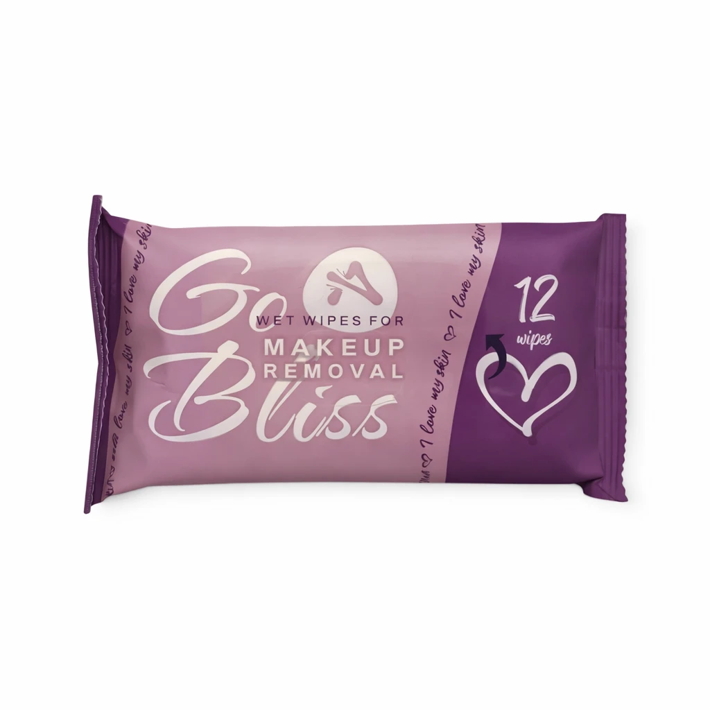 Servetele umede go bliss, makeup removal, 12 buc 2