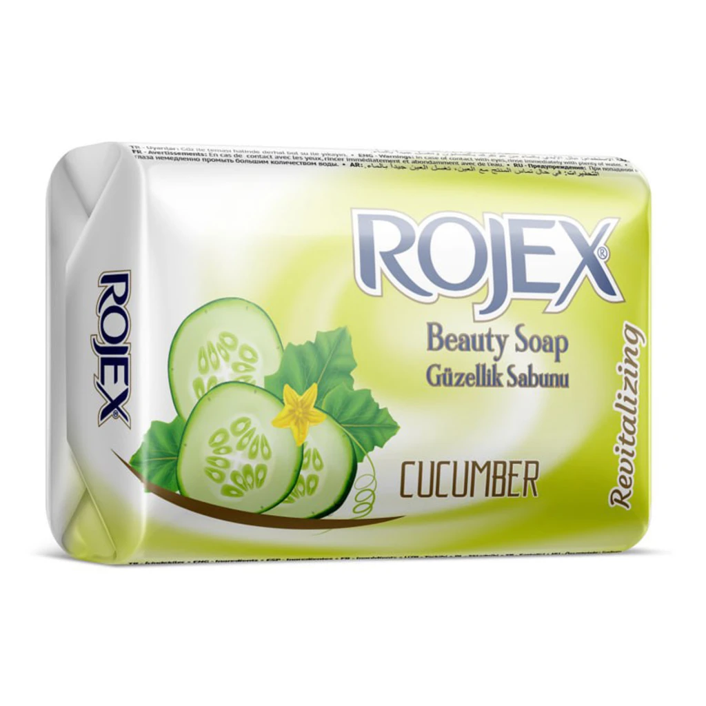 Sapun de toaleta rojex, beauty soap, cucumber, 60 gr 2