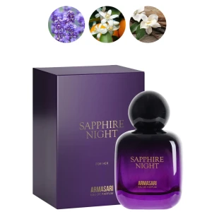 Apa de parfum armasari, sapphire night, 100 ml, for women Thumbnail 2