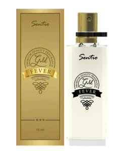 Вода парфюмированная sentio, gold fever, 15 мл
