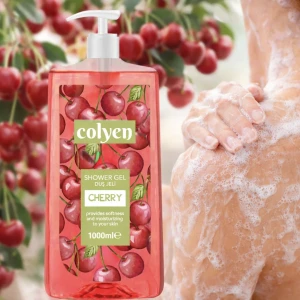 Гель для душа colyen, cherry, 1000 мл Thumbnail 3