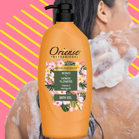 Гель для душа oriense, monoi & hawaii flowers, 1300 мл 2