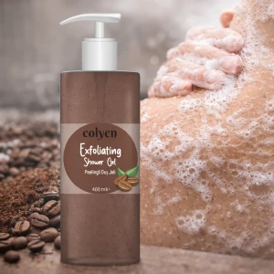 Gel de dus exofoliant colyen, coffee, 385 ml Thumbnail 1