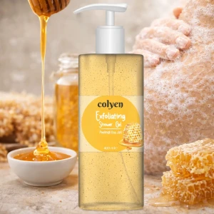 Gel de dus exofoliant colyen, honey, 385 ml Thumbnail 2