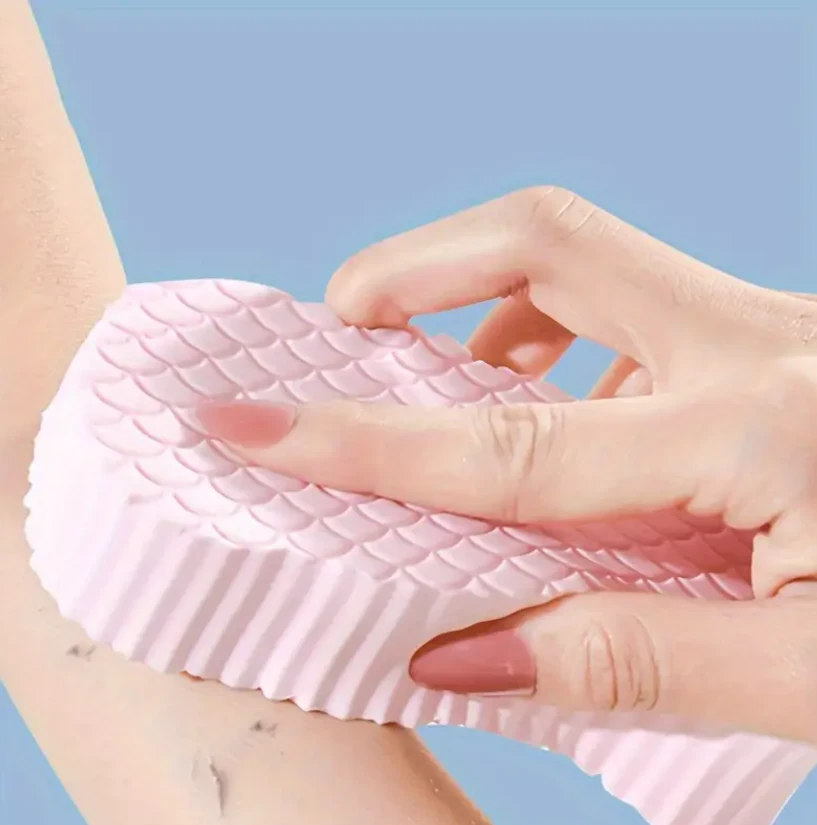 Burete exfoliant pentru corp 6