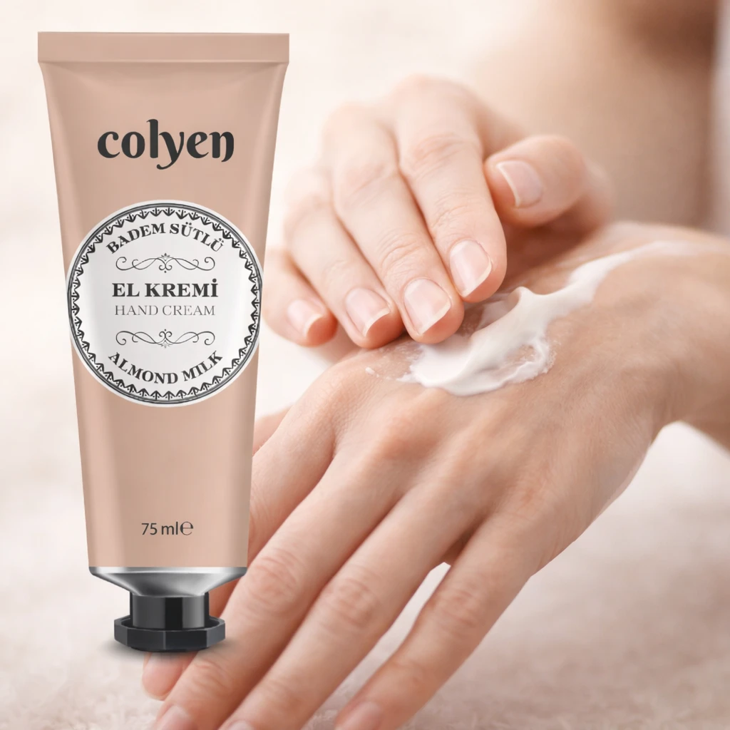 Crema pentru maini, colyen, almond milk, 75 ml 2