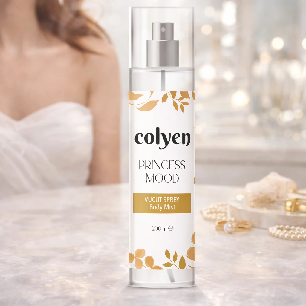 Мист для тела colyen, princes mood, 200 мл 2