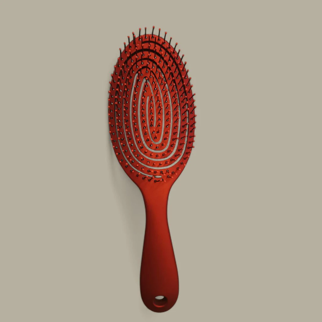 Pieptene masaj,  oval, negru 2