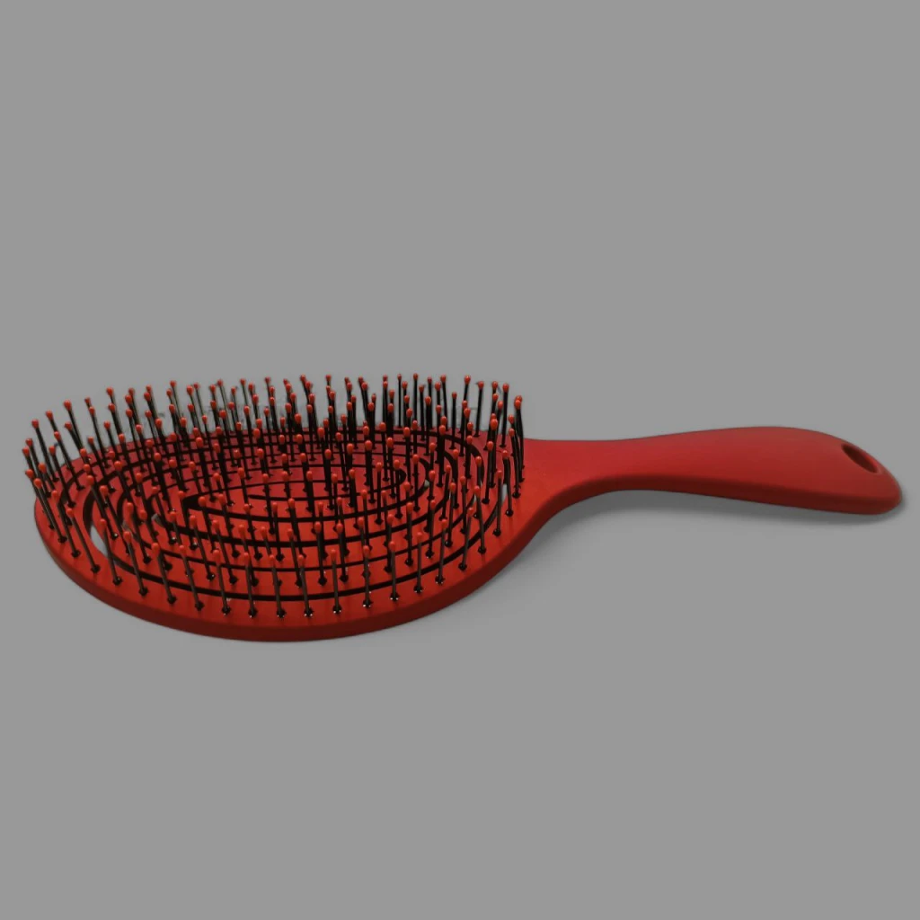 Pieptene masaj,  oval, negru 3