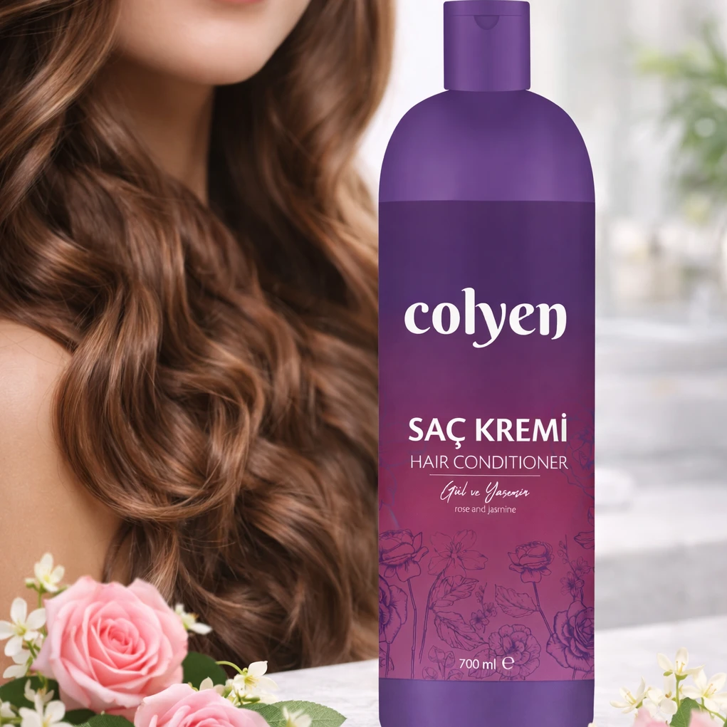 Кондиционер для волос colyen, rose & jasmine, 700 мл 2