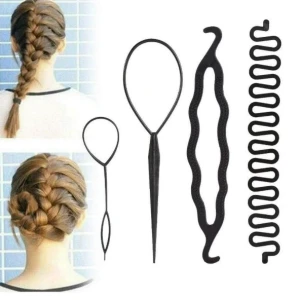 Set pentru par, 2 bucati, elastice Thumbnail 1
