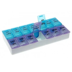 Organizator pentru pastile, zi - seara, 7 zile
