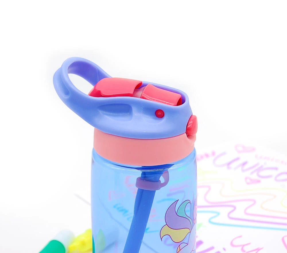 Sticla pentru apa, pentru copii, unicorn, 500 ml, 19х7 сm 3