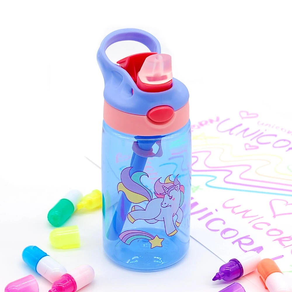 Sticla pentru apa, pentru copii, unicorn, 500 ml, 19х7 сm 4