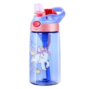 Sticla pentru apa, pentru copii, unicorn, 500 ml, 19х7 сm
