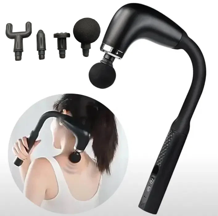 Dispozitiv de masaj cu maner lung, massage gun, 32x24x4 cm 2
