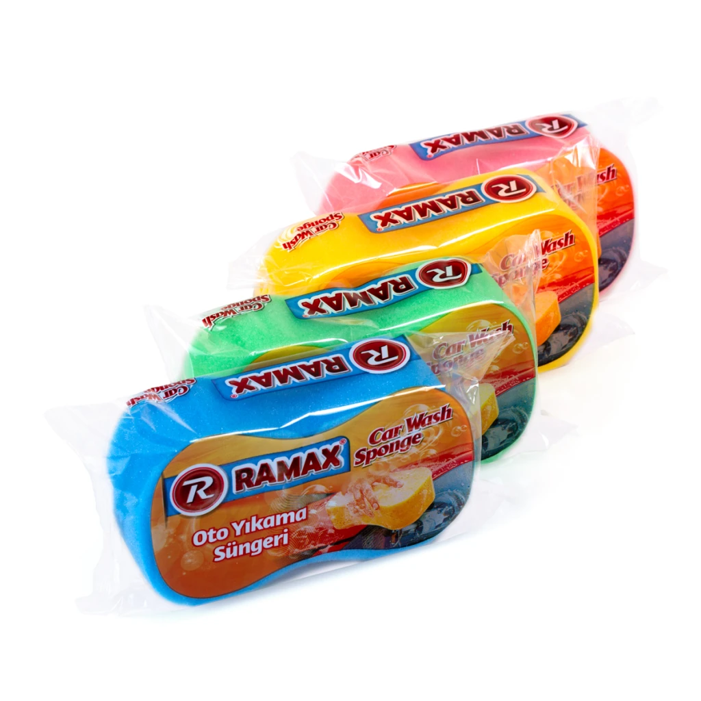 Губка для мытья авто ramax, 11,5х19х5,5 cм 2