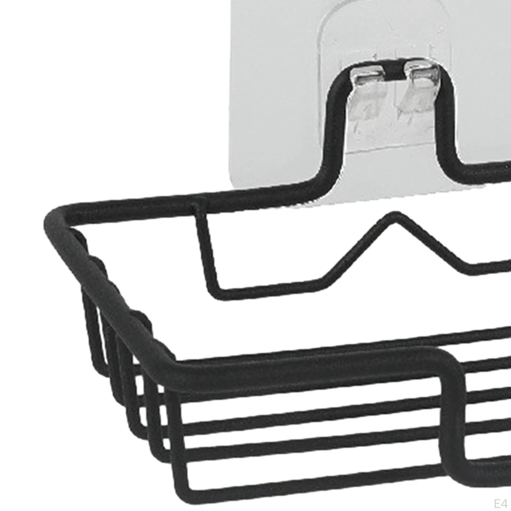 Sapuniera din metal, black, 8,5x13,5x2 cm 5