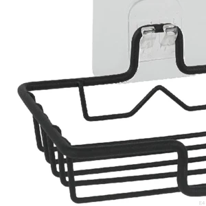 Sapuniera din metal, black, 8,5x13,5x2 cm Thumbnail 5
