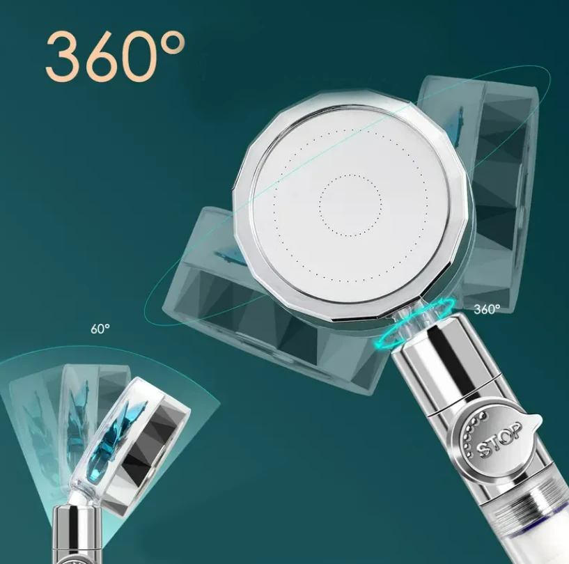 Cap de dus, cu filtru body care 3