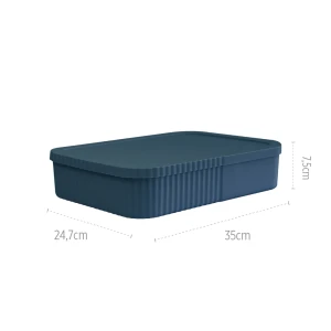 Коробка decobella, с крышкой, slim-large, 6 л Thumbnail 3