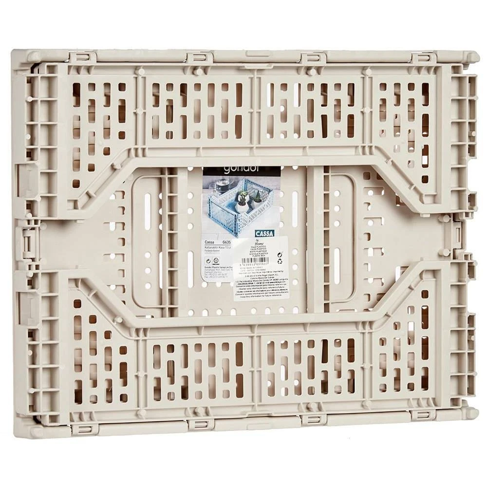 Lada pliabila gondol plastik, cassa, 14,5x30x40 cm 6
